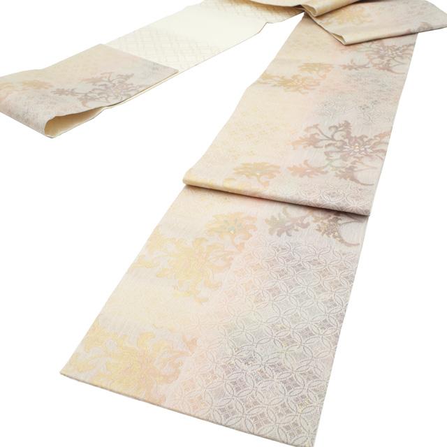 すごい値！ 袋帯 未使用 フォーマル 正絹 西陣 有栖川織物 引き箔 上質 