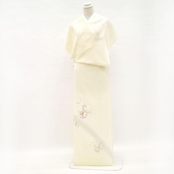 30%OFFで￥43780→30646 夏物 付下げ 反物 絽 着物 手ぼかし染 雪輪 