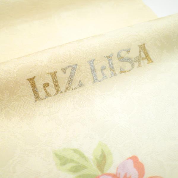 振袖 長襦袢 セット 袷 着物 LIZ LISA リズリサ クリームイエロー 薔薇 中古 仕立て上がり 身丈169.5 裄69 L〜TLサイズ みやがわ sb11617｜miyagawa-kimono｜08