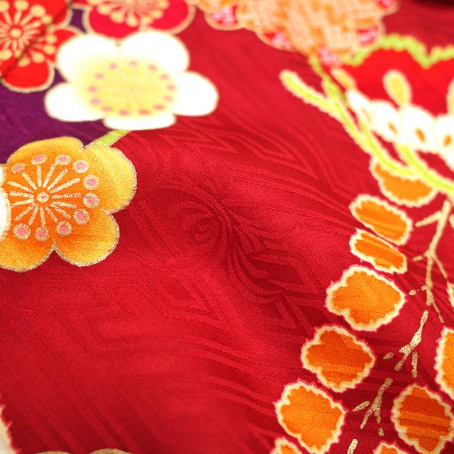 振袖 着物 刺繍 金彩 赤 四季の花 古典柄 正絹 成人式 二十歳 振袖 着物 刺繍 金彩 赤 四季の花 古典柄 正絹 成人式 二十歳