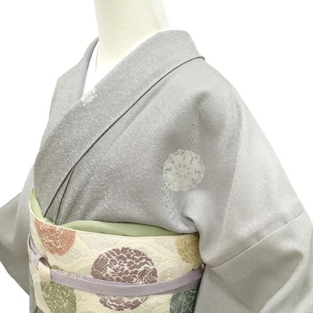 付下げ】紫鼠 くすみ系 グレー 広衿 比翼仕立て 袷 正絹 手描き 付下げ】紫鼠 くすみ系 グレー 広衿 比翼仕立て 袷 正絹 手描き