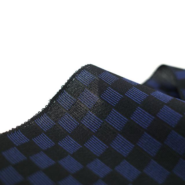 正絹　西陣織高級御召　先染おめし　刺繍入り　付下げ　反物（４３７） miyagawa-kimono_sb14851