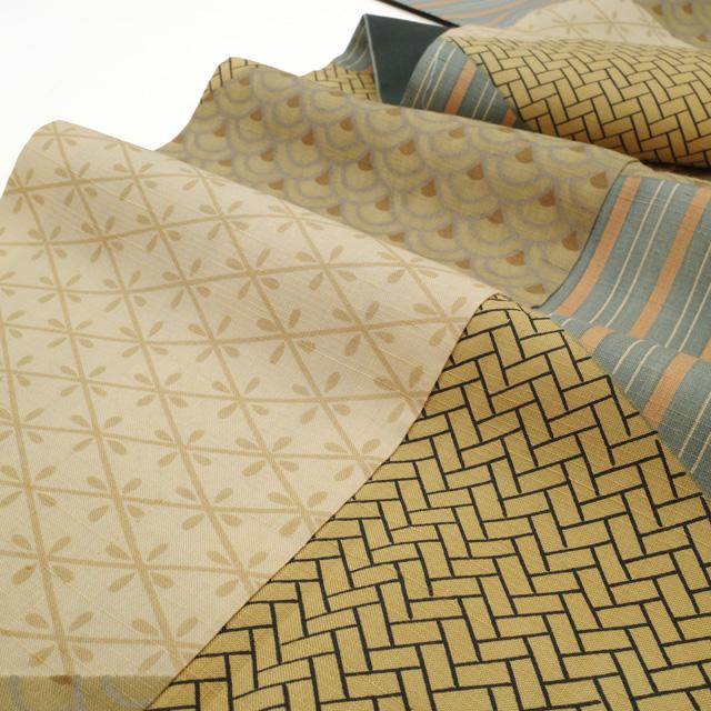 花井幸子　小花　流水　紗紬　未使用品　正絹　夏紬　夏着物 花井幸子 小花 流水 紗紬 未使用品 正絹 夏紬 夏着物 花井幸子 小花