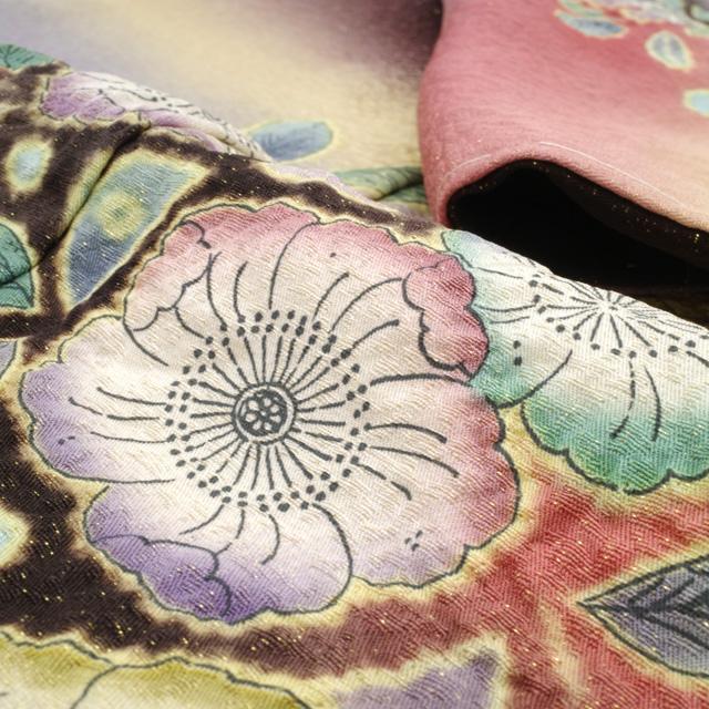 未使用　正絹　辻が花風　小紋 未使用 正絹 辻が花風 小紋 の通販 by Sunday's shop｜ラクマ