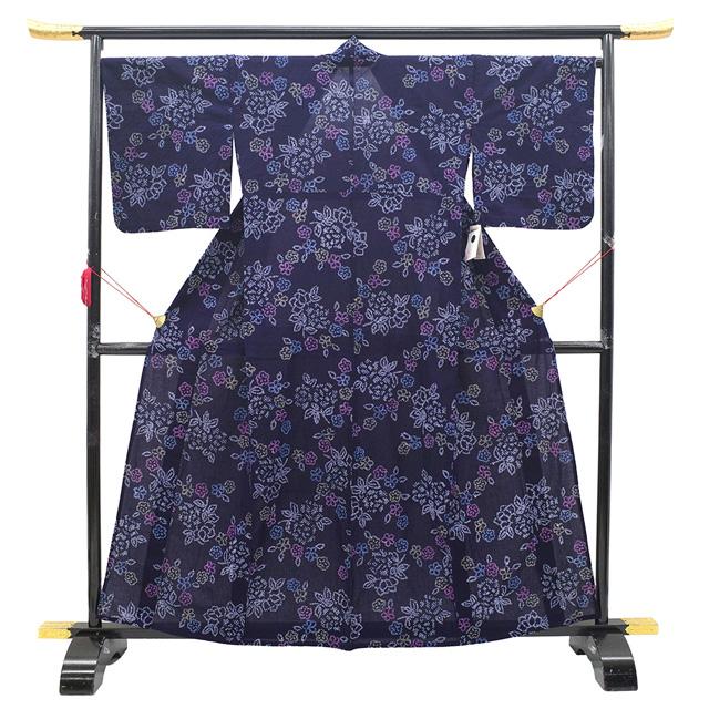 有松鳴海絞り　ゆかた 有松鳴海絞りゆかた every マリン | 浴衣 | やまとオンラインストア