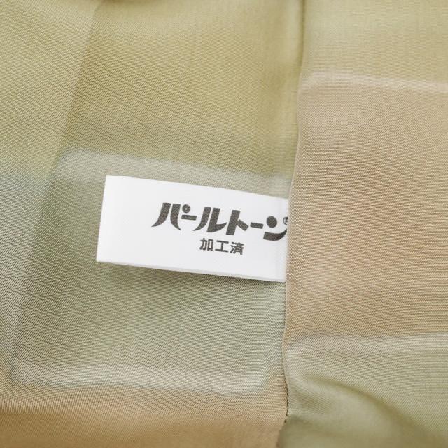 道中着 コート リサイクル 正絹 袷 手ぼかし染 赤紫 青紫 薄茶 
