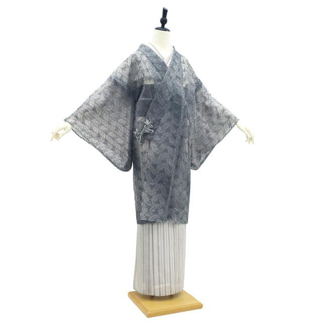 オーガンジー 着物衿コート 単衣 リサイクル 春 夏 秋 中古 仕立て 