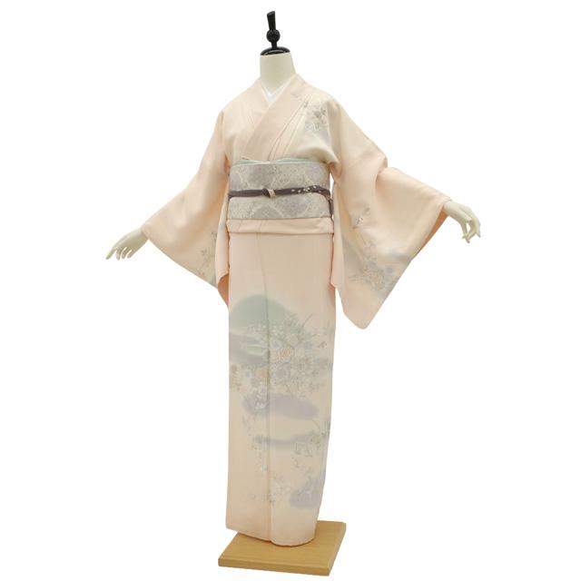 新品未使用 手刺繍 和服 着物 正絹 楽天市場】【新古品】 訪問着 着物 