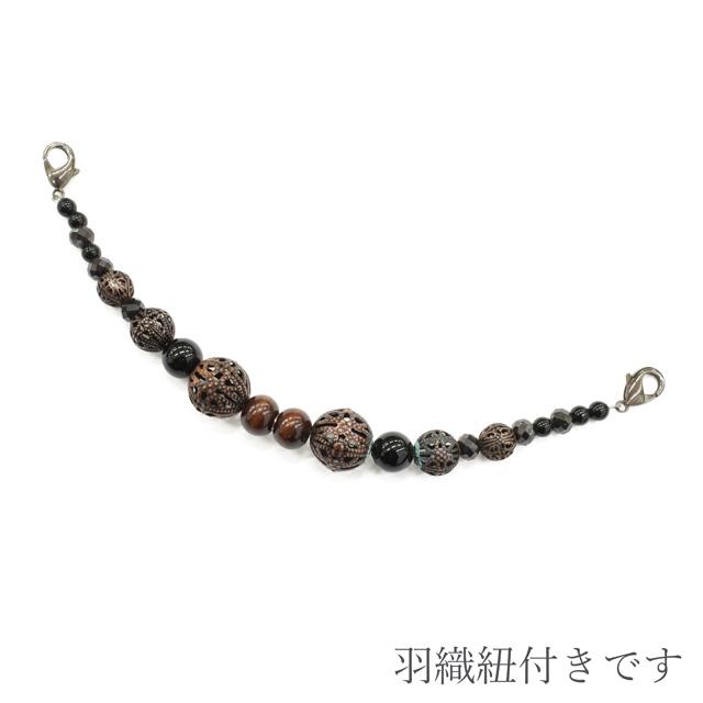 男物 羽織 リサイクル 春夏秋 スリーシーズン 紋紗 単衣 縞 花