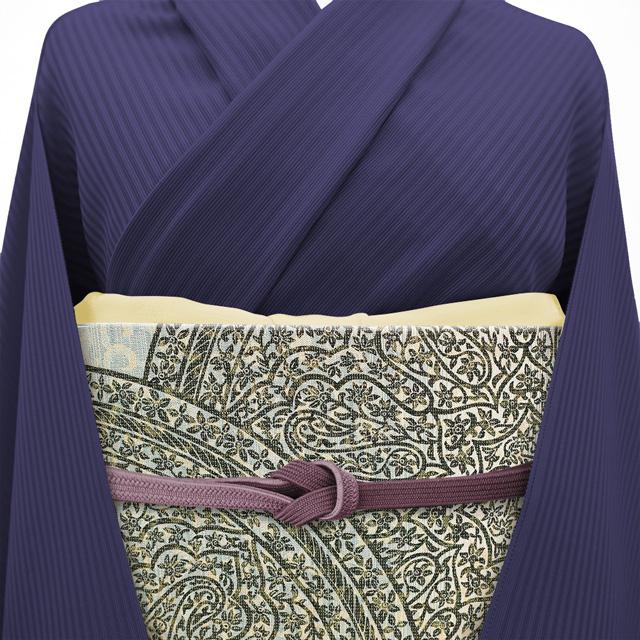 袋帯 未使用 正絹 室華風 染め帯 セミフォーマル 全通 金箔糸 銀糸 大華文 オフホワイト 紫 水色 新古品 仕立て上がり みやがわ sb55179 袋帯 未使用 正絹 室華風 染め帯 セミフォーマル 全通 金箔糸 銀糸 大