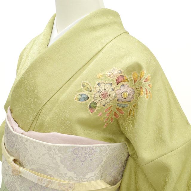 30％OFFで￥98780→69146 訪問着 袷 着物 十日町友禅 桐屋 翠山工房 