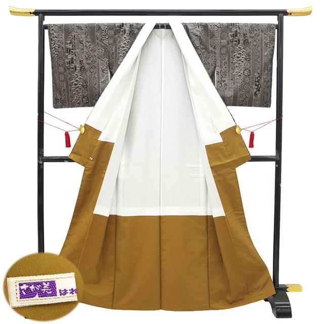 本場大島紬 着物 未使用 正絹 大島紬 十八算 12マルキ 恵積五郎 袷