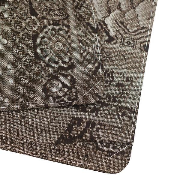 本場大島紬 着物 未使用 正絹 大島紬 十八算 12マルキ 恵積五郎 袷