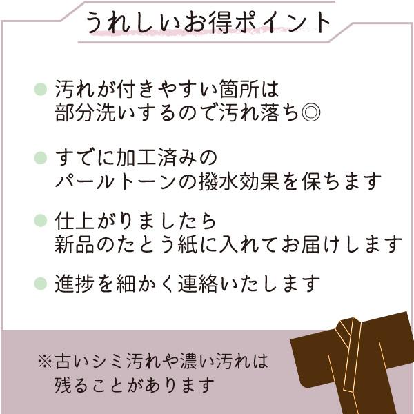 振袖 長襦袢 帯 クリーニング 3点 セット 成人式後 結婚式後 の 和服 丸洗い お手入れ ふりそで きもの 格安 みやがわ st6006｜miyagawa-kimono｜03