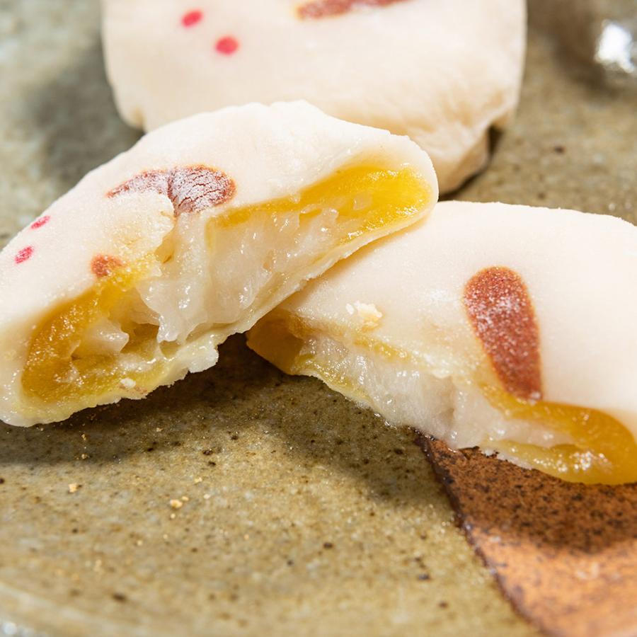 蒲郡みかん果汁使用 蒲郡みかんのうさぎクリーム大福 9個入 みかん