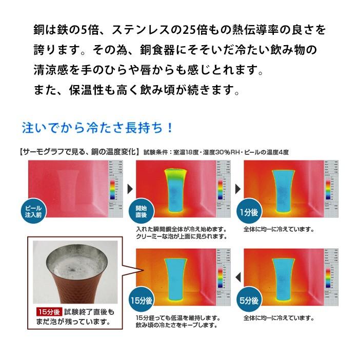 ASAHI（アサヒ） 熱燗器 酒タンポ 銅製 熱燗 酒器 ちろり 330ml 日本製