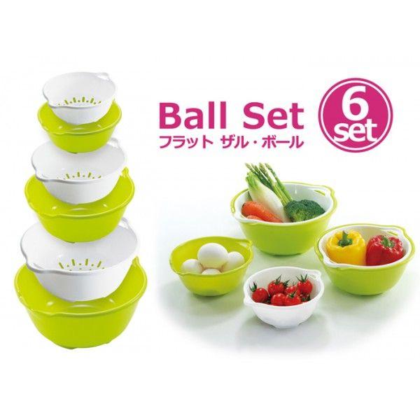 ざる ボウル セット キッチン用品 フラット ザル ボール 6点セット Fud 1002 あなたのほしいインテリアのお店 通販 Yahoo ショッピング