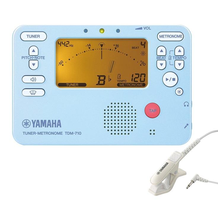 数量限定カラー！ ヤマハ チューナーメトロノーム TDM-710BLM ブルー