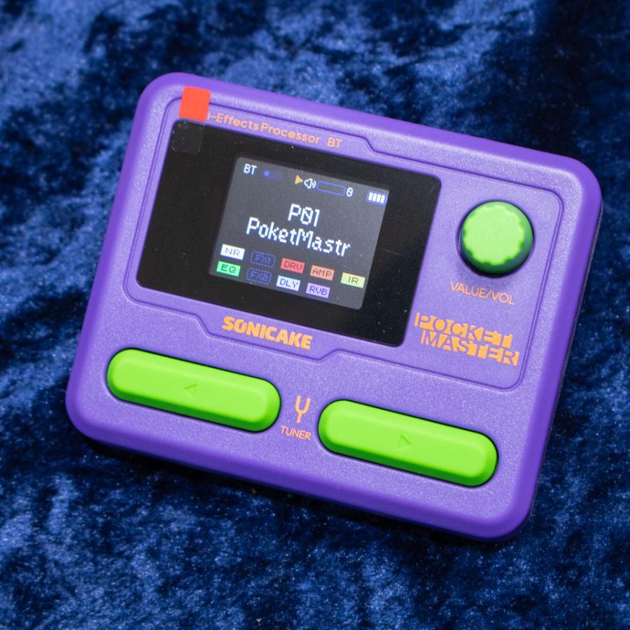 SONICAKE PocketMaster マルチエフェクター パープル Sonicake Pocket
