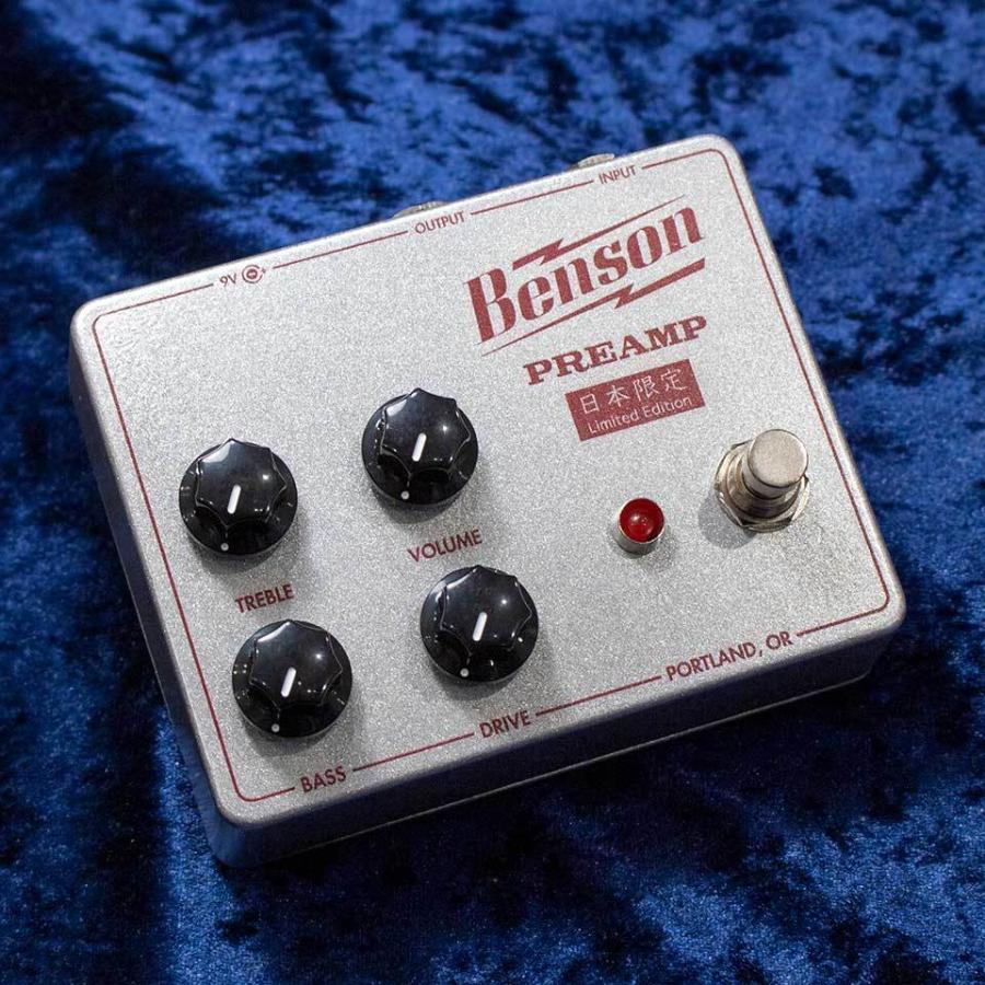 Benson Amps/PREAMP PEDAL Limited Silver : 宮地楽器 Benson Amps/PREAMP PEDAL Limited Silver : 宮地楽器