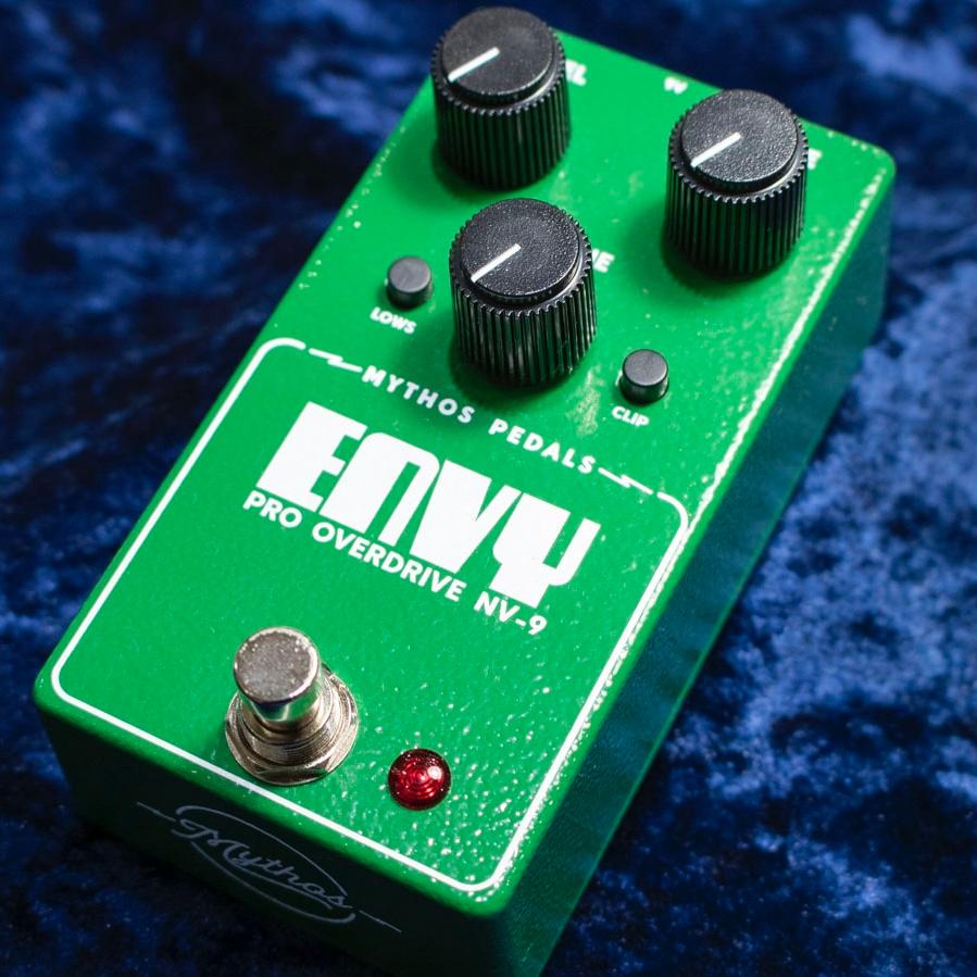 Mythos Pedals / ENVY Pro Overdrive NV-9 / カスタムTS系 オーバー