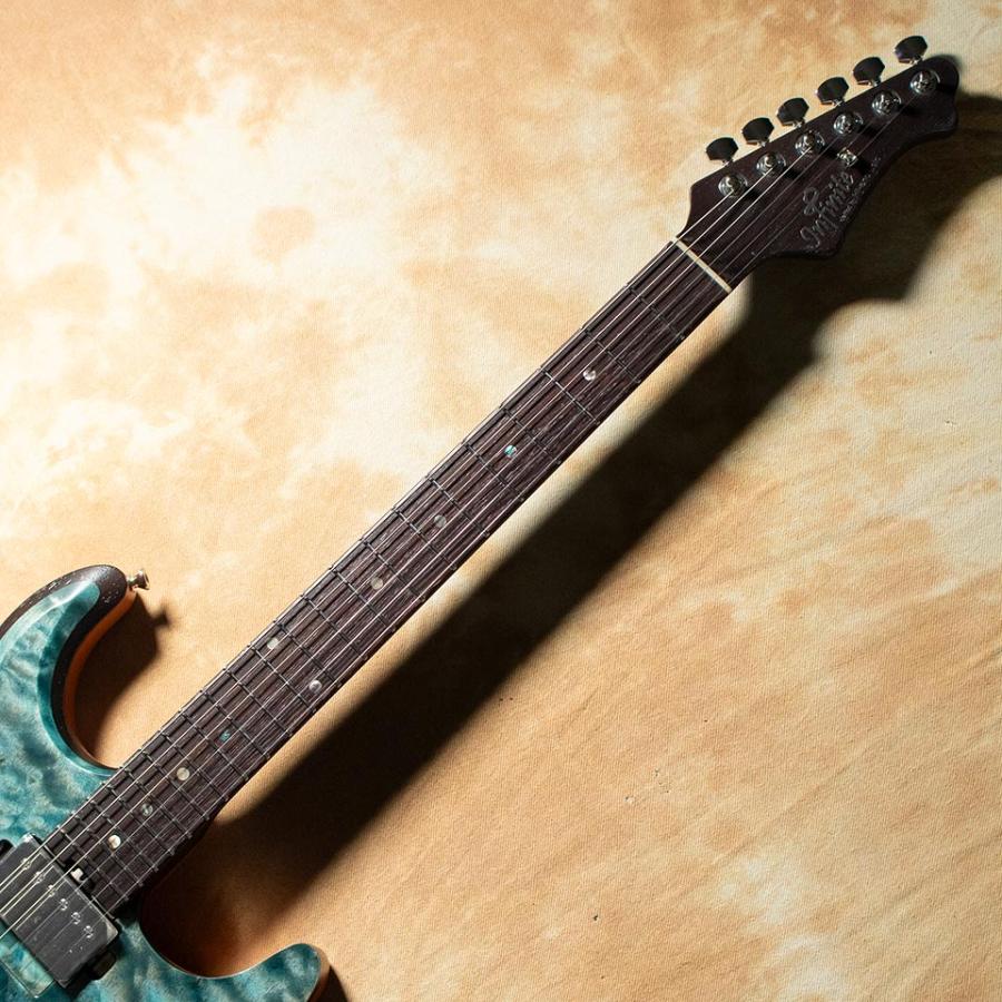 infinite ギター infinite/Trad ST Lami Quilt Top/Wenge Neck Denim Blue : 宮地
