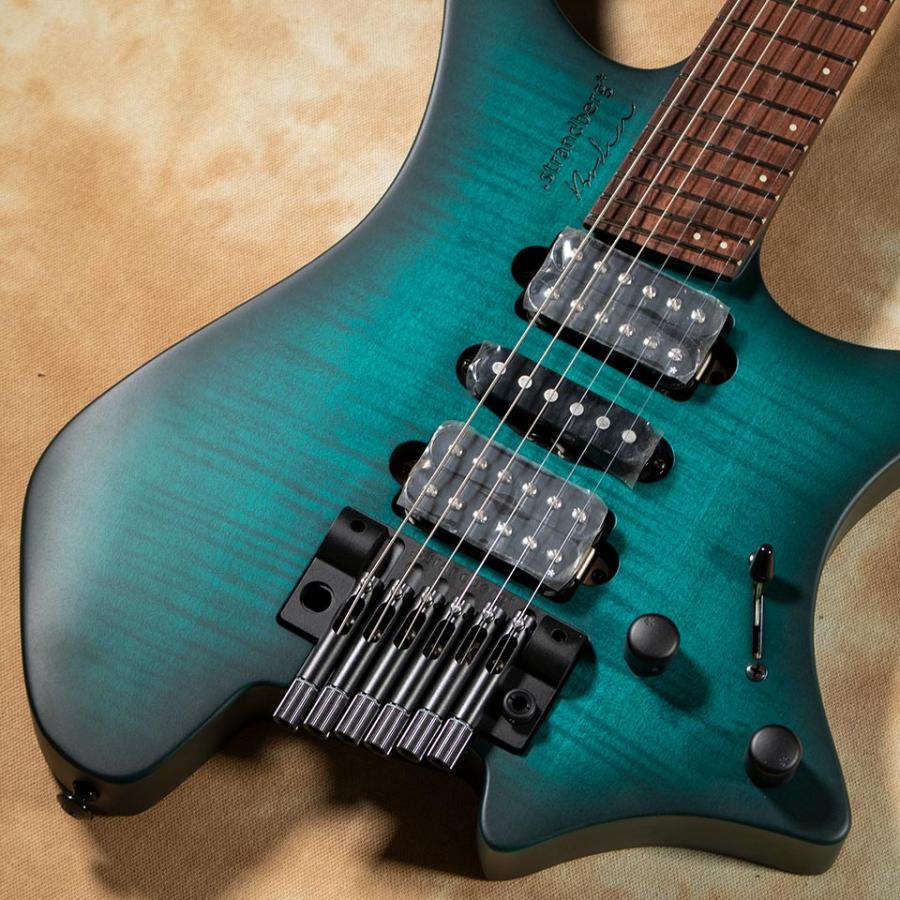 strandberg/Boden Fusion 6 Neck-Through Trans Teal｜miyaji-onlineshop｜03