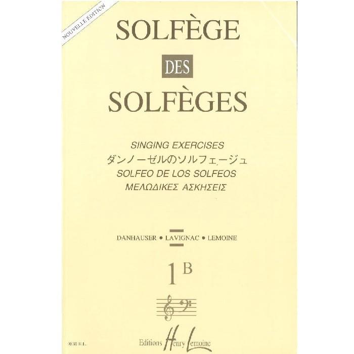 声楽教則本 ダンノーゼルのソルフェージュ1B/Solfege des solfeges