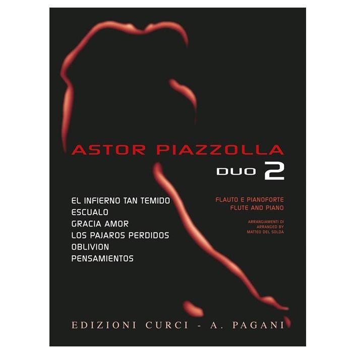 フルート楽譜 ピアソラ・デュオ曲集（二重奏曲）2巻/Astor Piazzolla 