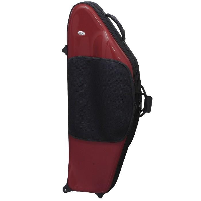 bags バッグス バリトンサックスケースメタリックレッド : 宮地楽器