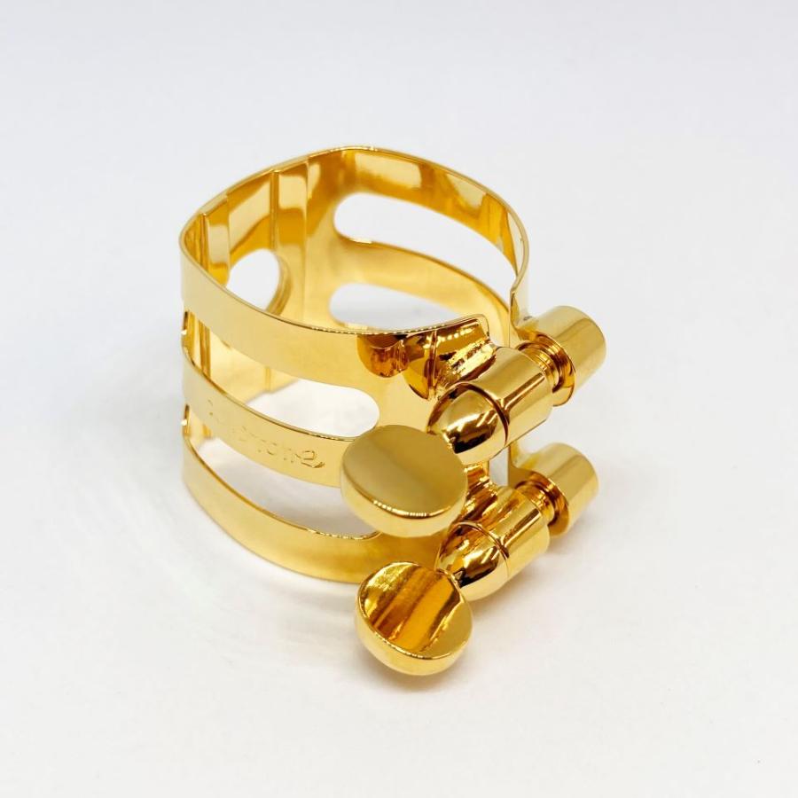 ウッドストーン アルトサックス リガチャー 金メッキ GP ウッドストーン アルトサックス リガチャー 金メッキ GP