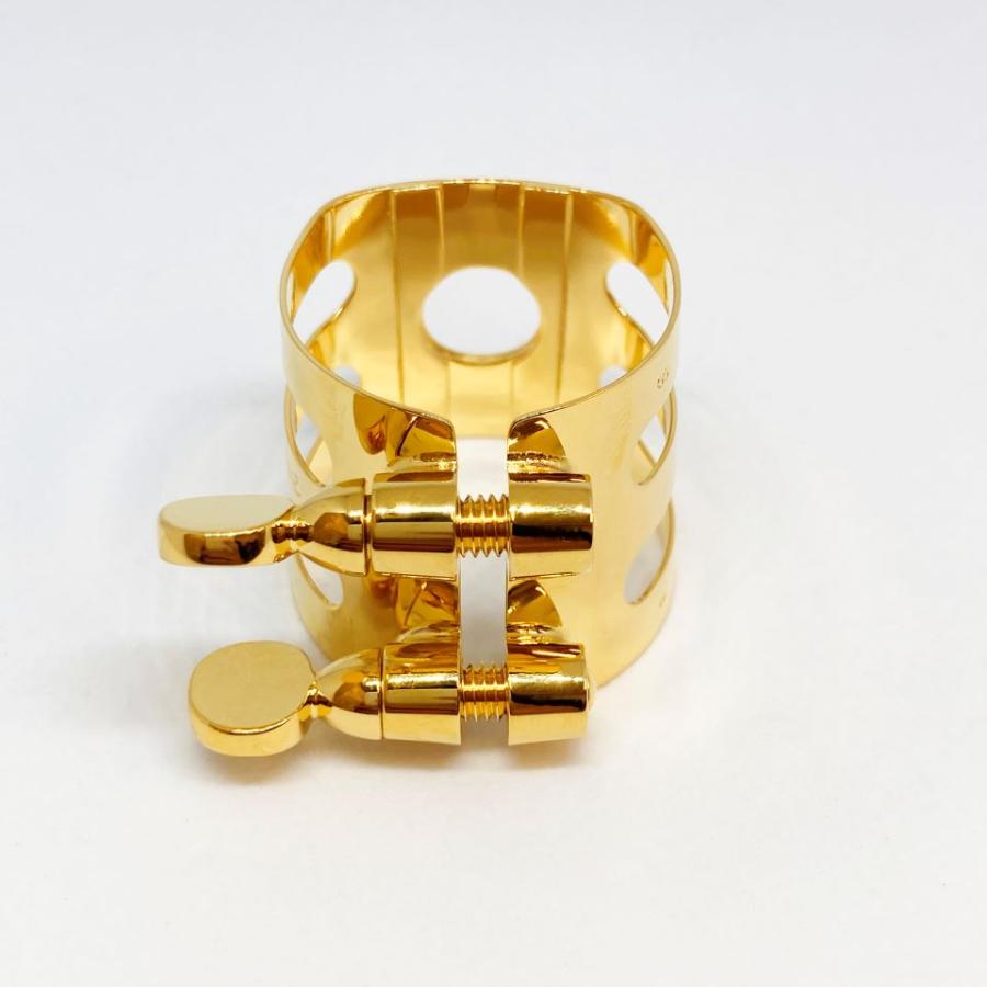 ウッドストーン アルトサックス リガチャー 金メッキ GP ウッドストーン アルトサックス リガチャー 金メッキ GP