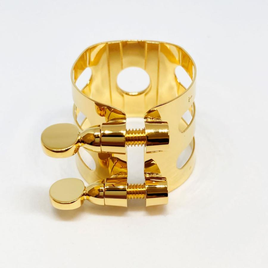 ウッドストーン テナーサックス リガチャー 金メッキ GP ウッドストーン テナーサックス リガチャー 金メッキ GP