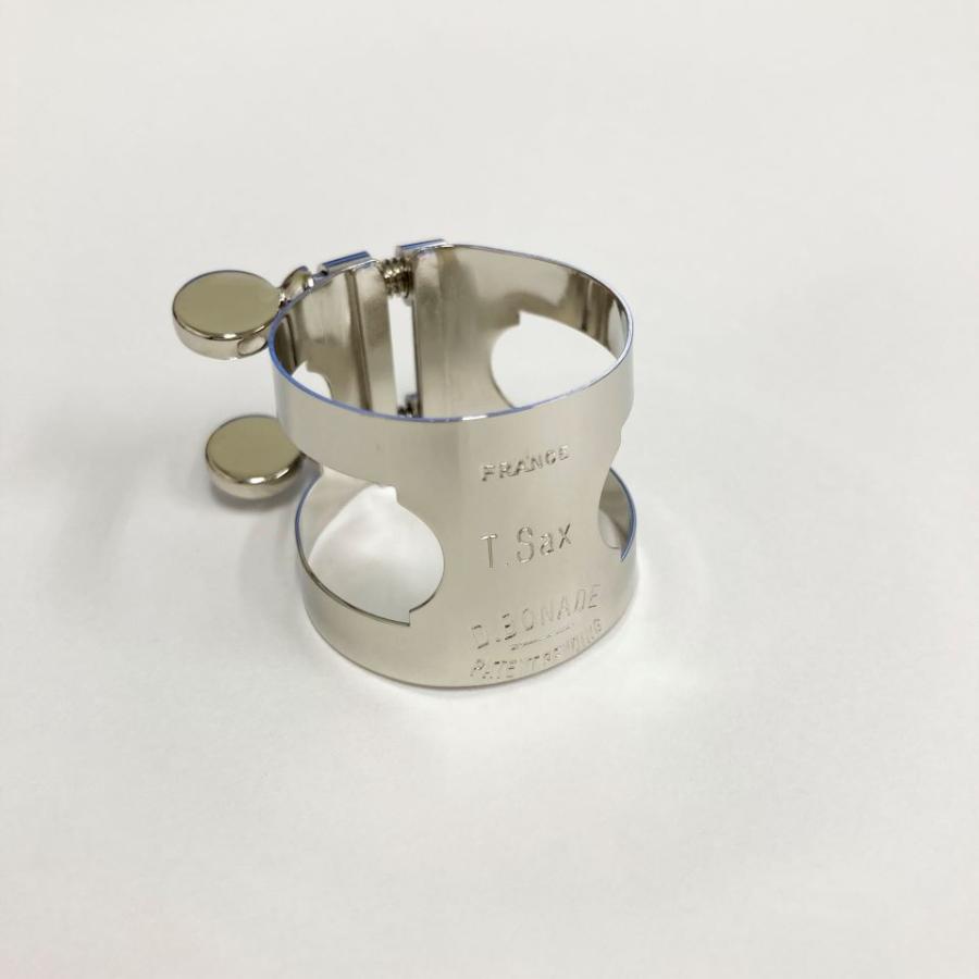 D.BONADE ボナード テナーサックス リガチャー ニッケルプレート 正