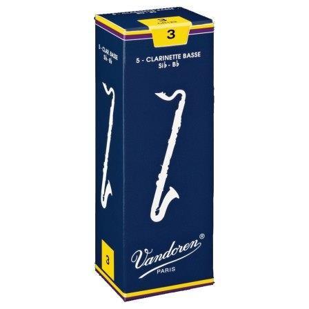 バスクラ　リード　バンドレン青箱3番10箱 Vandoren バンドレン バスクラリネット リード【青箱 3】 : 宮地楽器