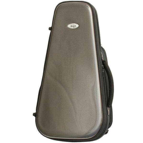 bags バッグス 唐人笛 容れもの メタリックグレー EFTR トランペットケース-楽器、器材