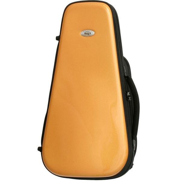 bags バッグス 唐人笛 容れもの メタリックゴールド EFTR 楽器、手芸、コレクション-トランペットケース-楽器、器材