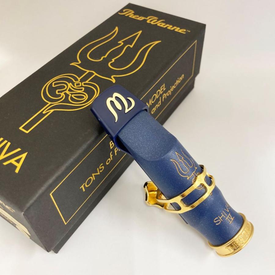 セオワニ アルトサックス マウスピース SHIVA IV Midnight Blue セオワニ アルトサックス マウスピース SHIVA IV Midnight Blue