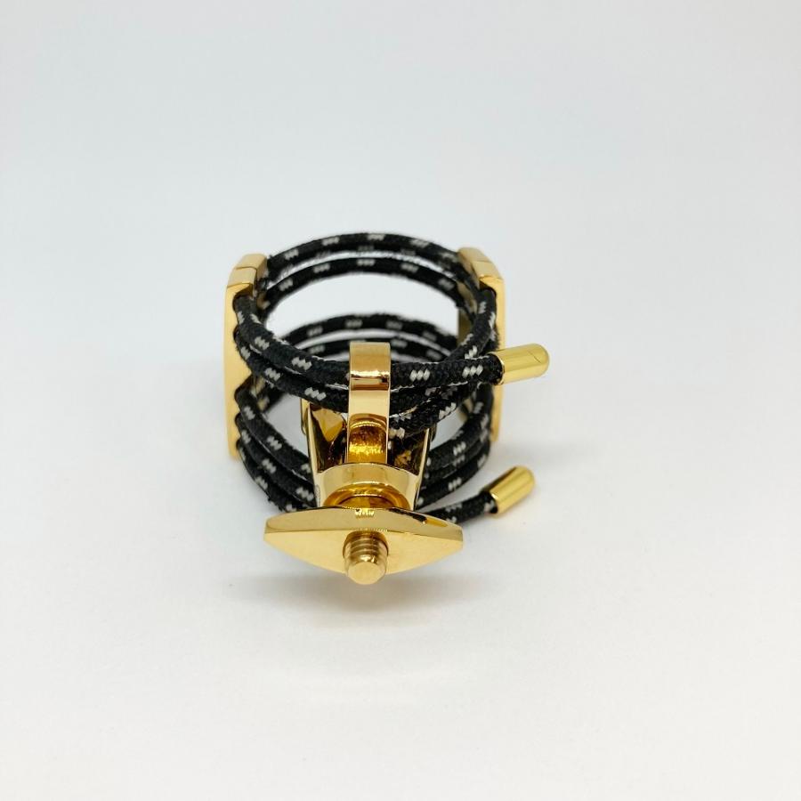 【超美品！】シルバースタイン第５世代　クライオ4 ゴールド8番　リガチャー CRYO4 GOLD LIGATURE - GEN.5 | Silverstein Japan