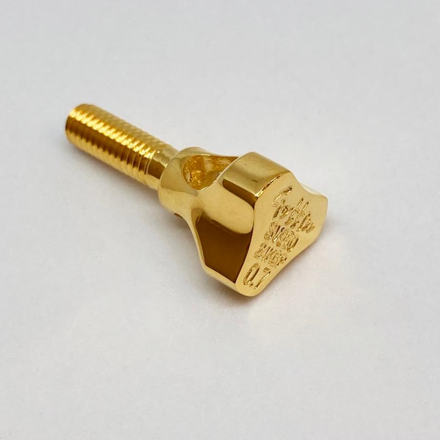 Gottsu SV950 GP Sax Neck Screw ゴッツ サックス ネックスクリュー 金メッキ仕上げ ネジ  メール便ご希望で送料無料 twpp dl｜miyaji-onlineshop｜04