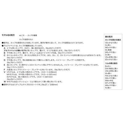 V.Bach バック トランペット マウスピース アルティザン モデル V.Bach バック トランペット マウスピース アルティザン モデル