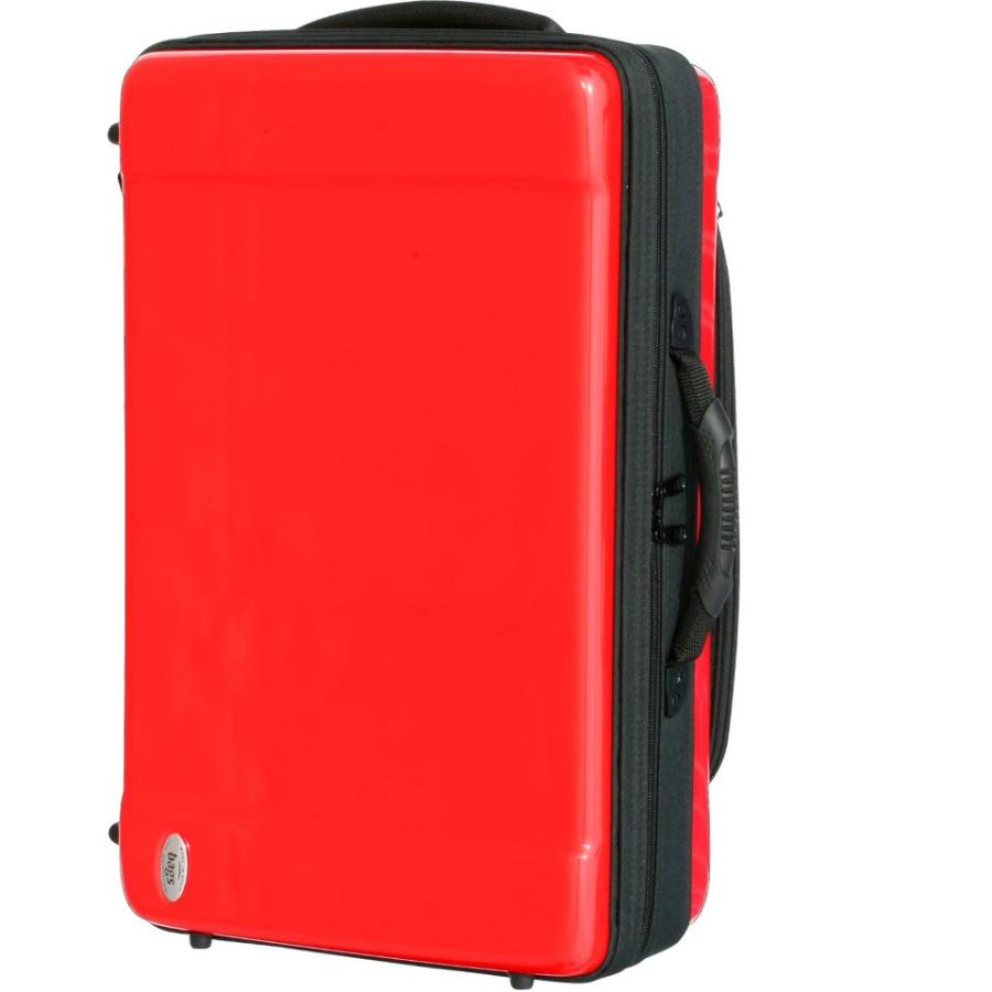 Bags クワッドケース トランペット ハードケース bags バッグス トランペット ケース (4本用) レッド EF4TR : 宮地楽器