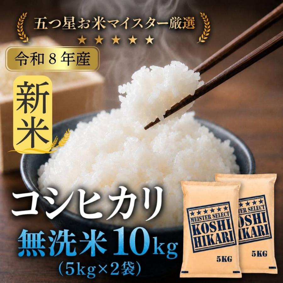 【令和8年産 新米】無洗米 コシヒカリ10kg 佐賀県産 無料 米 お米 産地直送 精米即日発送 着日指定可能 10キロ ご飯 こしひかり