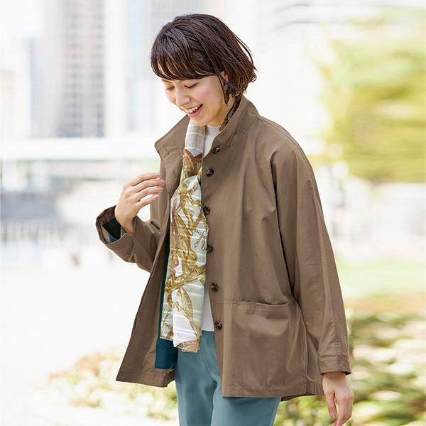 コート アウター レディース 春 秋冬 ゆったりドルマンショートコート 40代 50代 60代 70代 ミセスファッション シニアファッション 服 Off