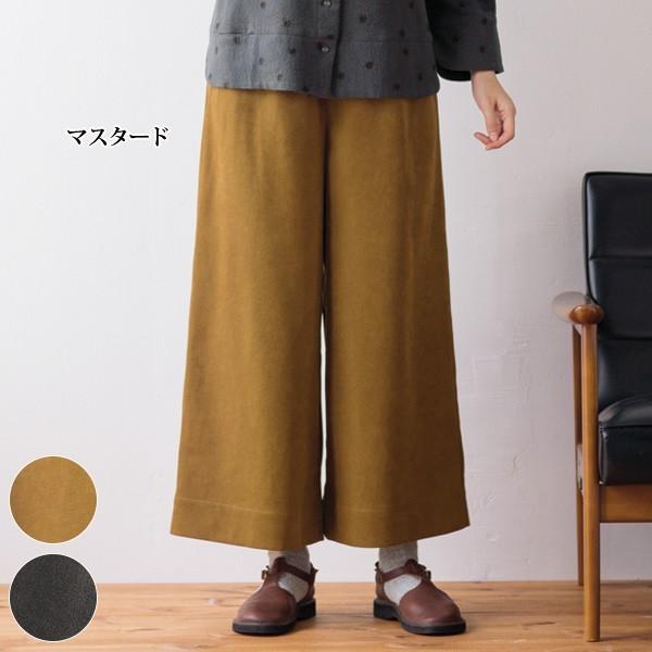 ボトム パンツ レディース 秋 冬 ツイルワイドパンツ 40代 50代 60代 70代 ミセスファッション シニアファッション 服 京都通販 ミセスのファッション館 通販 Yahoo ショッピング