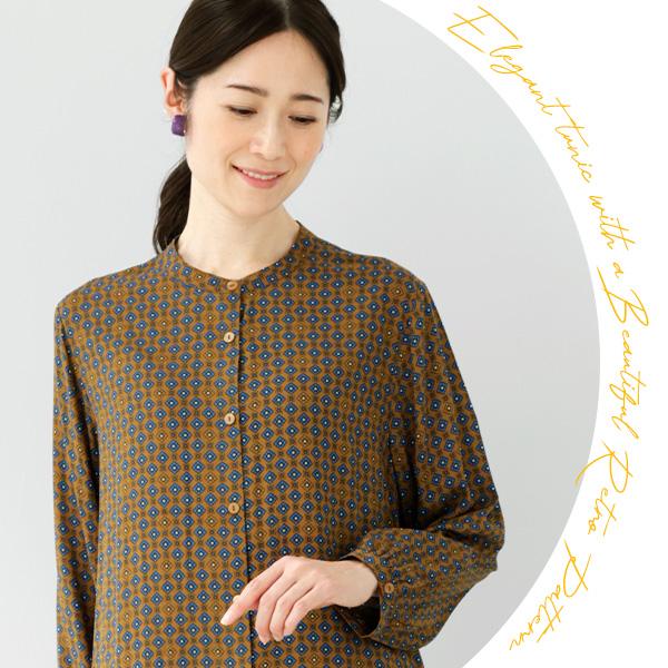 チュニック 大人可愛い おしゃれ 秋冬 40代 50代 60代 70代 ミセス