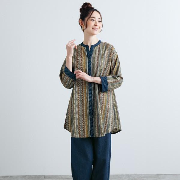 Ys(ワイズ) 10AW レースカーディガンドッキングハイネックニット