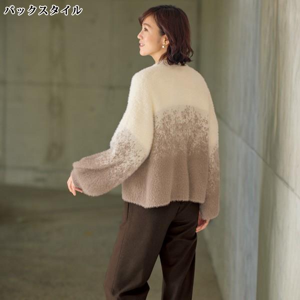 カーディガン レディース おしゃれ 秋冬 ミセス シニア ファッション