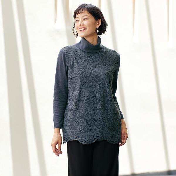 チュニック 大人可愛い おしゃれ ミセス シニア ファッション 40代 50