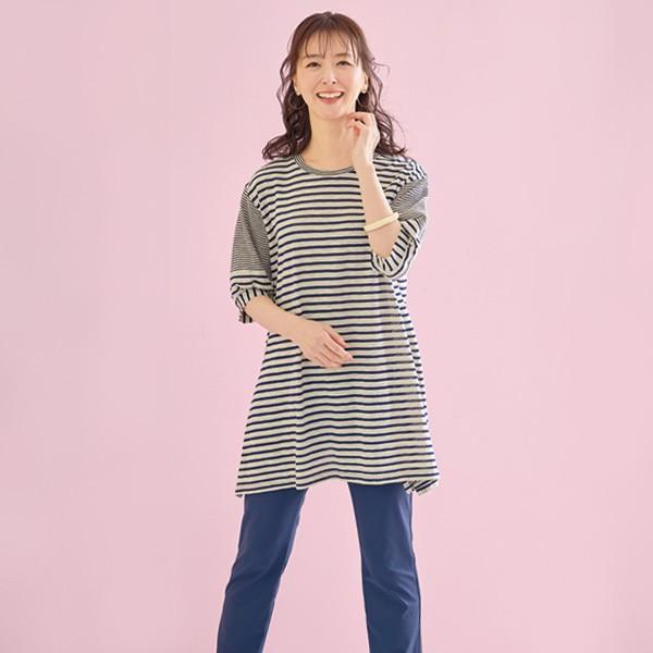 チュニック 大人可愛い おしゃれ 春夏 ミセス シニア ファッション 40